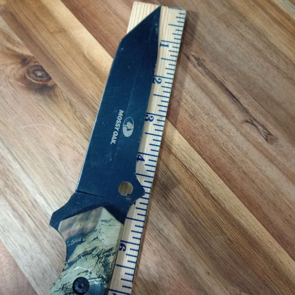 Mossy Oak Camo Camoflauge Knife Set Fixed Blade Gut Hook Hunting Fishing‎